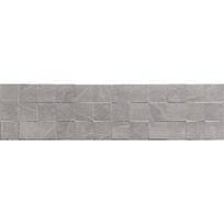 Mexen Icon Lyon Grigio su glazūruotas rektifikuotas G1, sieninė plytelė 120 x 30 cm, matinė - TL712-120-030-51