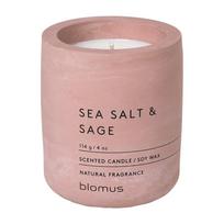 Aromatinė žvakė iš sojų vaško degimo laikas 24 h Fraga: Sea Salt and Sage – Blomus