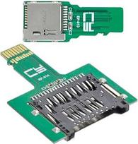 "Chenyang" 2vnt UHS-II 4.0 UHS-III Micro-SD SDHC SDXC TF kortelė į SD SDHC SDXC kortelės adapterio komplektą PCBA UHS-3 UHS-2