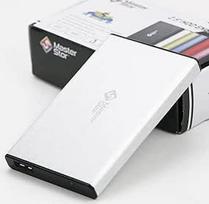 "MasterStorb" USB 3.0 itin greitas 2,5" SATA nešiojamųjų kompiuterių kietasis diskas Nešiojamasis raudonas sidabrinis juodas mėlynas rožinis įvairių talpų (160GB, sidabrinis)