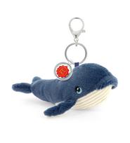 KEEL TOYS KEELECO pliušinis pakabukas Banginis, 12cm, BC4430