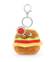KEEL TOYS KEELECO pliušinis pakabukas Mėsainis, 12cm, BC4308