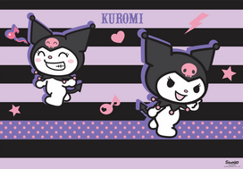 KUROMI dvipusis stalo padėklas, 55×38 cm, TO-POD-4349-XXX-KURO-SA