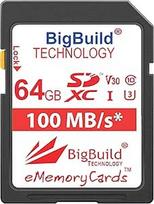 64GB UHS-I U3 100MB/s atminties kortelė "Sony Cybershot" DSC W830 fotoaparatui 10 klasės SDXC
