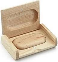Bendras klevo medžio 8GB 3.0USB atmintinė su medine dėžute (8GB, 3.0)