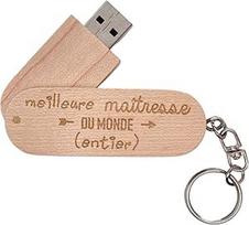 Ernestine - USB atmintinė 64GB - originali mokytojo dovana - išleistuvių dovana ir proga - dovana vaikų darželiui - idėja vaikams, mokytojui - naudinga mokytojo dovana mokyklai