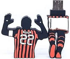 Futbolo USB atmintinė 3.0 Ricardo Kakà Milan 32GB Flash Memory Stick Disk Pen Drive Didelės spartos dovana Milan