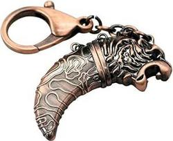 Metalinis ginklo formos senovės Kinijos bronzos žuvies žarnos kardas U disko pandos formos USB atmintinė (64GB)