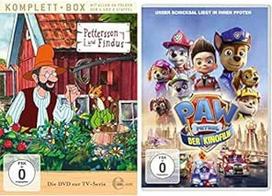 Pettersson und Findus - Staffelbox 1 + 2 - Alle Abenteuer auf DVD & Paw Patrol: Patruliai Patruliai Patruliai: ir DVD: Der Kinofilm