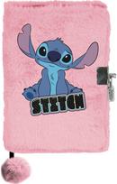 Dienoraštis DISNEY STITCH, su spynele, 21 x 15 cm, 96 l., rožinės sp., linijomis - Nėra Autoriaus