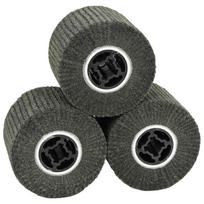 Šlifavimo ritinėliai 3 pcs Juoda 12 x 12 x 10 cm