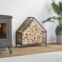 Malkų lentyna Juoda 60x25x60 cm Šaltai valcuotas plienas