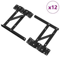 Lovos kėlimo mechanizmas 12 pcs Juoda 340 x 95 x 40 mm Geležis