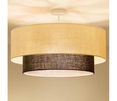 BRILAGI - LED paviršinė liustra BOHO STYLE 3xE27/15W/230V, skersmuo 60 cm, kreminė/ruda