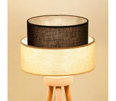 Brilagi - LED stalinė lempa BOHO STYLE 1xE27/15W/230V kreminė/ruda