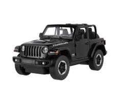 Nuotoliniu pultu valdomas RC automobilis Jeep Wrangler Rubicon RASTAR 5xAA + 2xAA juodas
