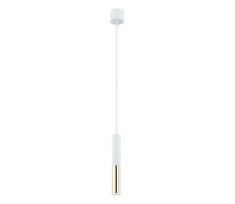 Open Design OR80841 - Pakabinamas šviestuvas ant troselio SLIMI 1xG9/3,5W/230V balta/auksinė
