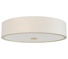 Open Design OR86034 – lubinis šviestuvas ZALINDRO, 6xE27/15W/230V, Ø 74,5 cm, balta/žalvaris