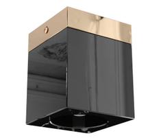 Open Design OR86300 - Taškinis šviestuvas CUBO 1xG9/8W/230V juoda/rožinio aukso