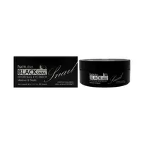 FARMSTAY BLACK SNAIL HYDROGEL paakių padukai, 90 g (60 vnt.)
