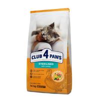 Club 4 Paws Premium sausas pašaras su kalakutiena sterilizuotoms katėms, 14 kg