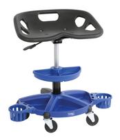 Kėdė servisui Cyclus Tools Creeper 2.0 adjustable with tooltray and 2 bottle holders