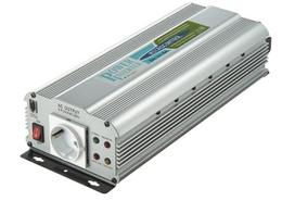 Įtampos keitiklis 12Vdc/230Vac 1000W/2400W 50Hz modifikuotas sinusas Intelligent