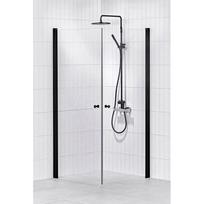Dušo kabina ALTERNA Lusso Black 80x80