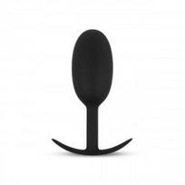 Analinis kaištis Heavy Duty Weighted Butt Plug, juodas
