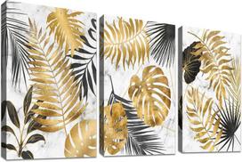 Modernus Sienos Paveikslų Rinkinys Mediniame Rėme Artdecor 40X60 Cm 3 Dalių Rinkinys, 40x60 cm