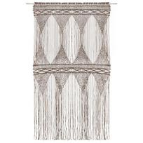 Užuolaida, taupe spalvos, 140x240cm, medvilnė, makrame stiliaus CFE8814393