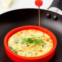 Silikoninis keptuvės žiedas omletams