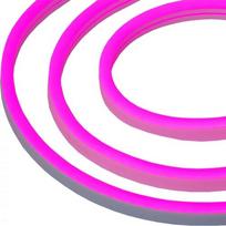 LED Neoninė juosta 12V, rožinė, IP67, 5m, 6x12mm, NEON FLEX