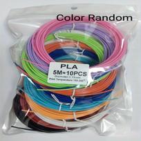 3D spausdinimo PLA siūlai, 5M * 10 spalvų