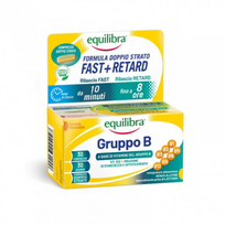 EQUILIBRA, B grupės vitaminai, dvigubas sluoksnis, 30 tablečių