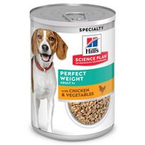 Hills Science Plan Adult Perfect Weight with Chicken & Vegetables 363 g | 604226 | 052742364308