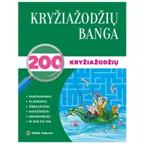 Kryžiažodžių banga. 200 kryžiažodžių (mini brokas)
