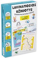 Lavinamosios užduotys. Edukacinių kortelių rinkinys, 5-6 metų vaikams