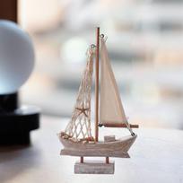 Miniatiūrinė burvaltė Burvaltės modelis Namų dekoras Viduržemio jūros stiliaus Mini medinė skirta 28cmx15.5cmx4cm