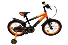 Vaikiškas dviratis Volare Strike 16", juodas, Oranje