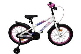 Vaikiškas dviratis Volare Lily 18", baltas, Wit