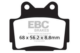 Stabdžių kaladėlės Ebc Fa104hh Yamaha Xj 600 S Diversion, Tzr 125