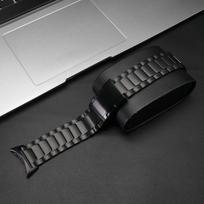 Prabangus titano dirželis Google Pixel Watch 4 45mm priedams Vyriškas metalinis dirželis Google Pixel Watch 3 45mm Apyrankė be tarpų Pixel Watch 4 45mm sidabras