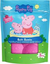 Vonios burbulas Peppa Pig Raspberry 5*50g