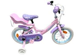 Vaikiškas dviratis Volare Olivia 14", rožinis, Roze