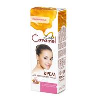 LADY CARAMEL Itin švelnus veido depiliacinis kremas, 50 ml