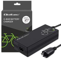 Qoltec Ebike charger, 36V/42V, 2A, Bosch 3-Pin plug
