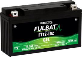 Fulbat FT12-10Z GEL 12V 10Ah 180CCA startermootor