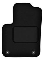Driver's mat black for: Fiat 500 Hybrid hatchback (2020-)