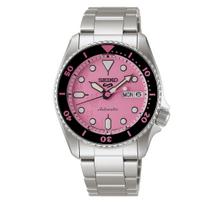 Seiko laikrodis 5 Sports PINK PANTHER Bendradarbiavimo Riboto Leidimo Mechaninis Automatinis Rankinis SBSA321 (su apvija)